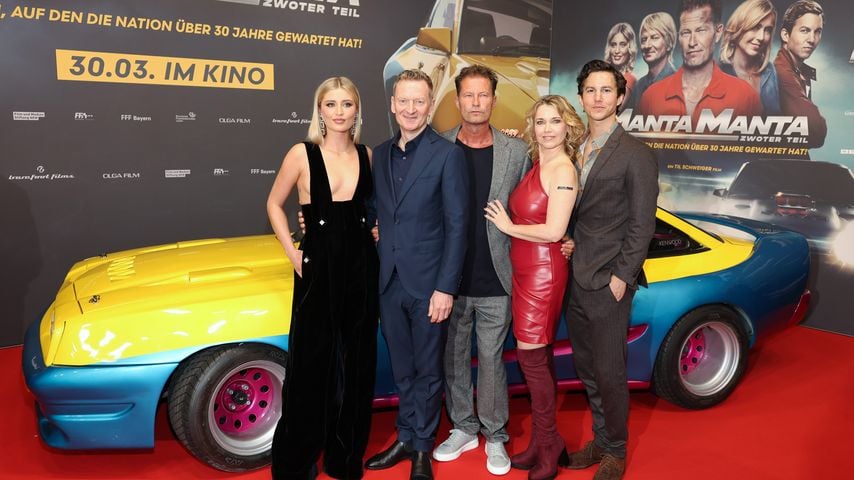 Der Cast von "Manta Manta – Zwoter Teil" auf der Premiere des Films