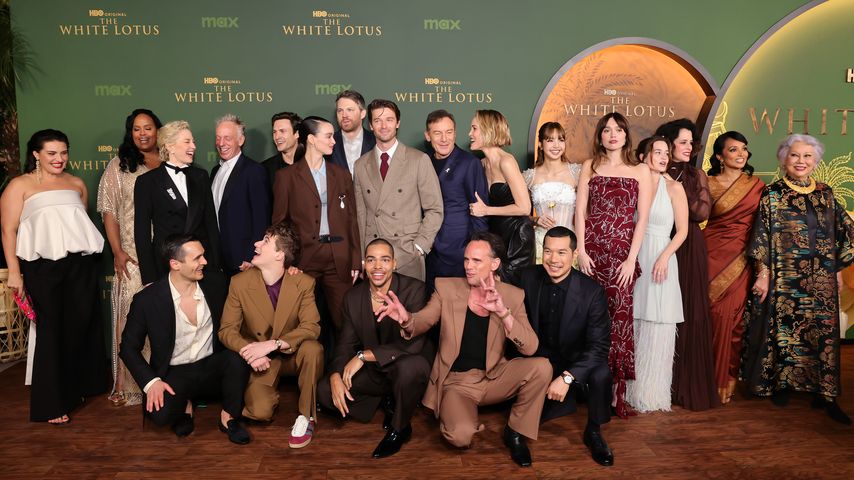 Der Cast von "The White Lotus" Staffel drei bei der Premiere in Los Angeles