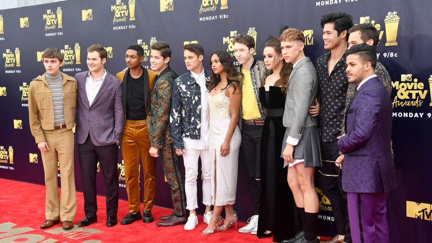 Der Cast von "Tote Mädchen lügen nicht" bei den MTV Movie & TV Awards