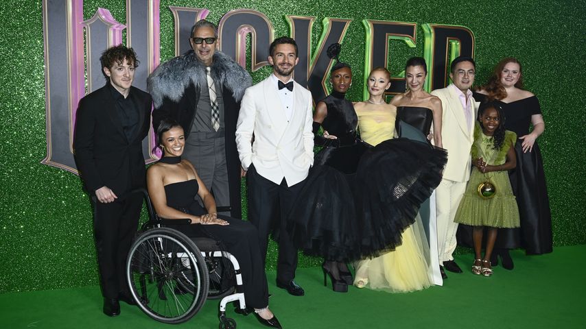Der Cast von "Wicked" bei der Premiere im November 2024
