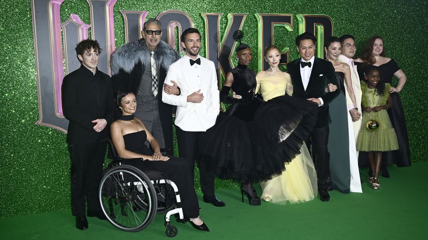 Der Cast von "Wicked" auf der UK Premiere in London, November 2024