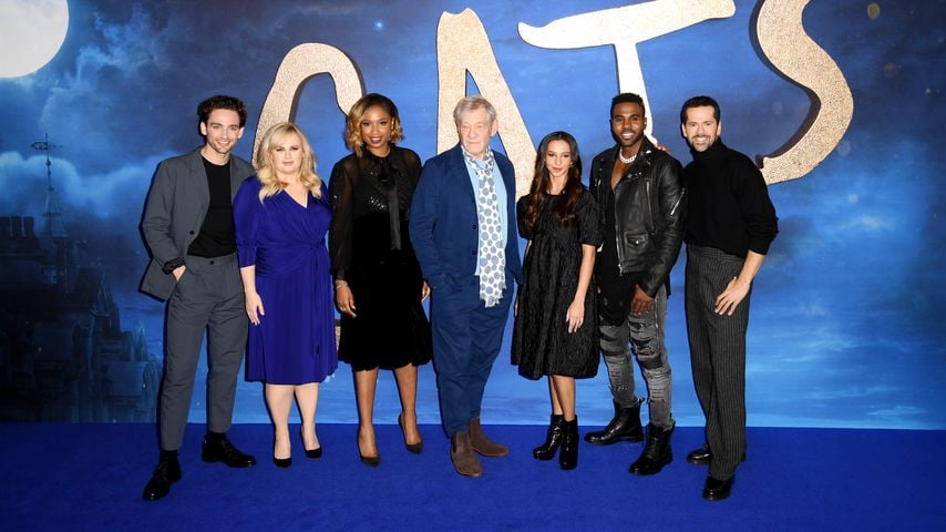 Der "Cats"-Cast bei der Weltpremiere in New York, Dezember 2019