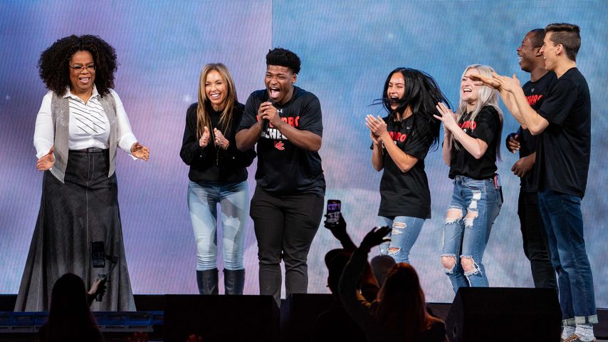 Der "Cheerleading"-Cast mit Monica Aldama, Jerry Harris, Gaby Butter, Lexi Brumback, TT Baker and Di