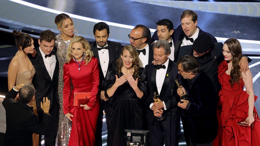 Der "Coda"-Cast bei den Oscars 2022