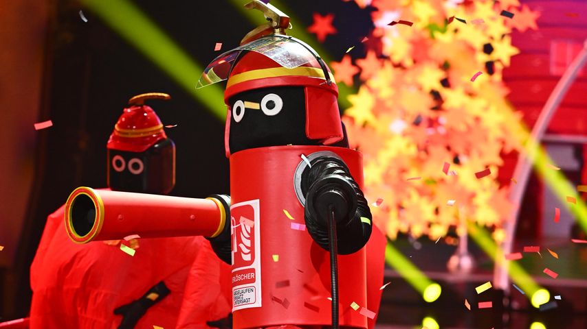 Der Feuerlöscher bei "The Masked Singer" 2023