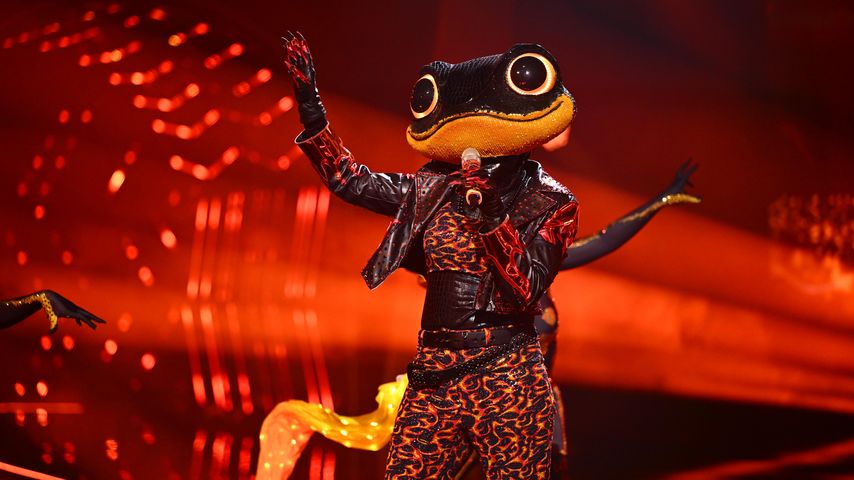 Der Feuersalamander bei "The Masked Singer"