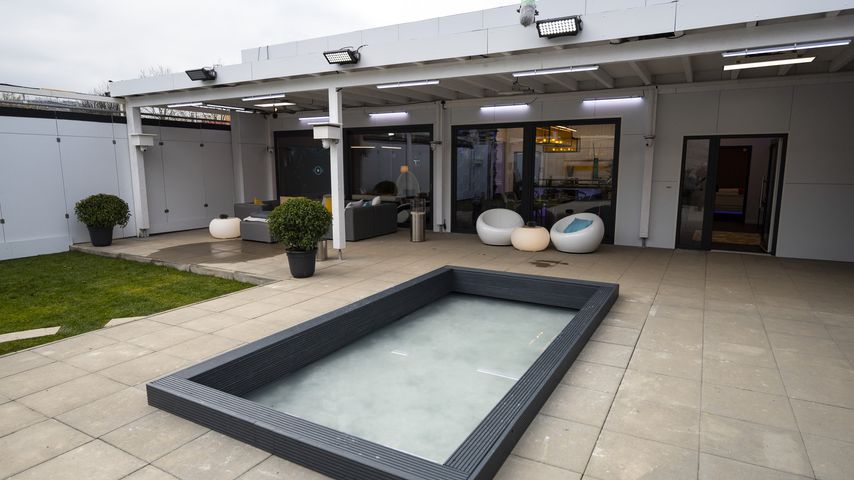 Der Garten des "Big Brother"-Hauses 2020