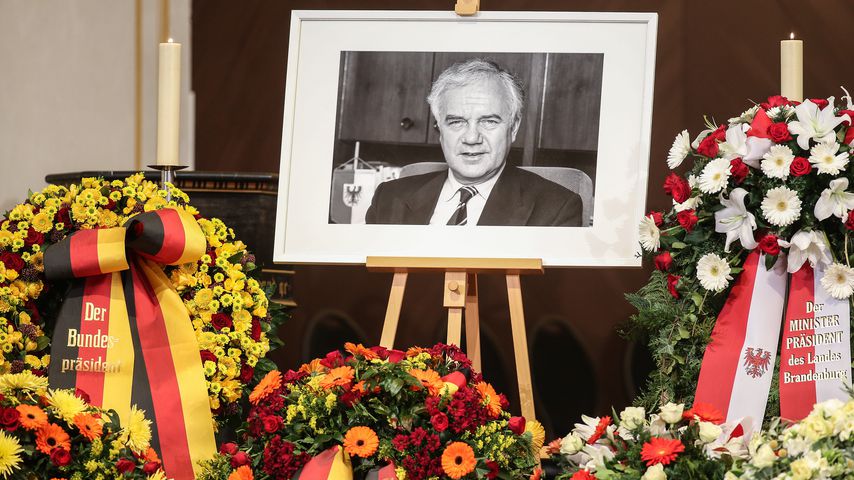 Der Gottesdienst für den ersten Ministerpräsident des Landes Brandenburg Manfred Stolpe