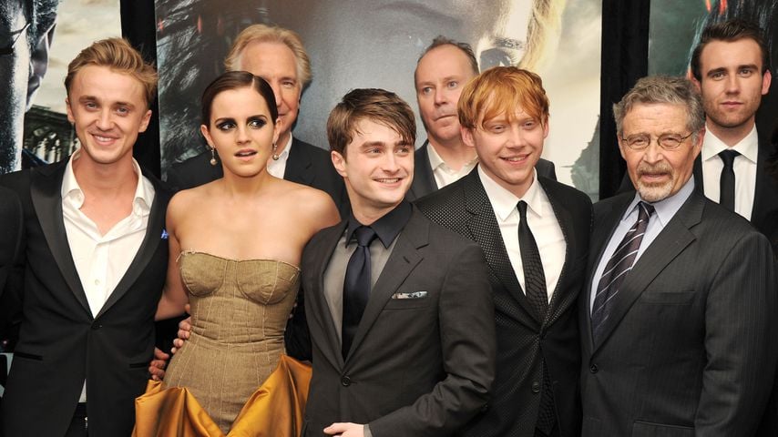 Der "Harry Potter"-Cast im Juli 2011 in New York
