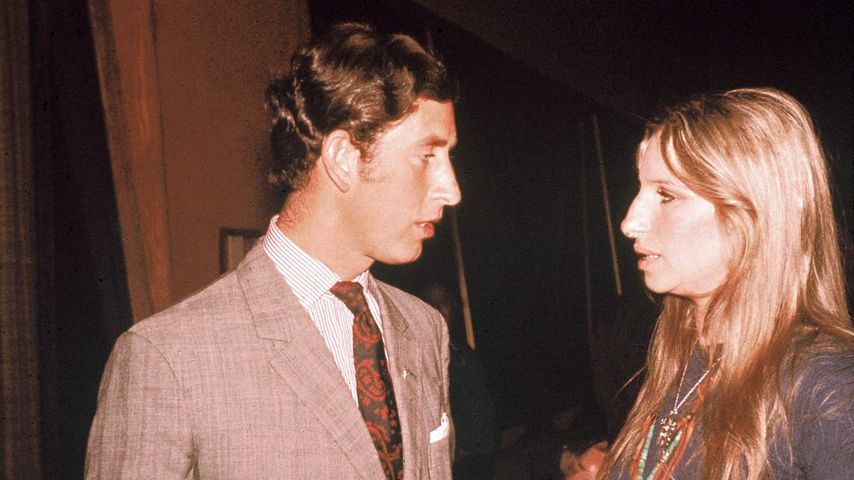 König Charles III. und Barbra Streisand, 1974