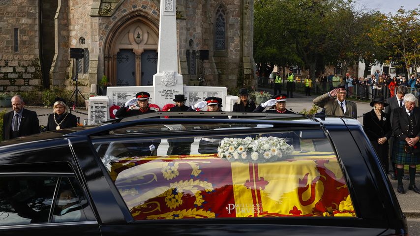 Der Leichenwagen von Queen Elizabeth II.