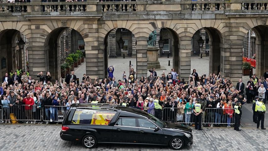 Der Leichenwagen von Queen Elizabeth II.