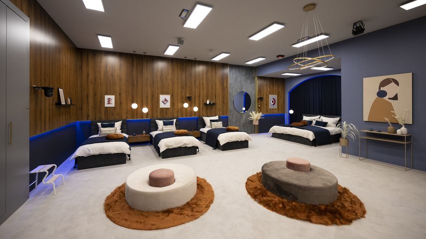 Der Luxusbereich bei "Promi Big Brother" 2022