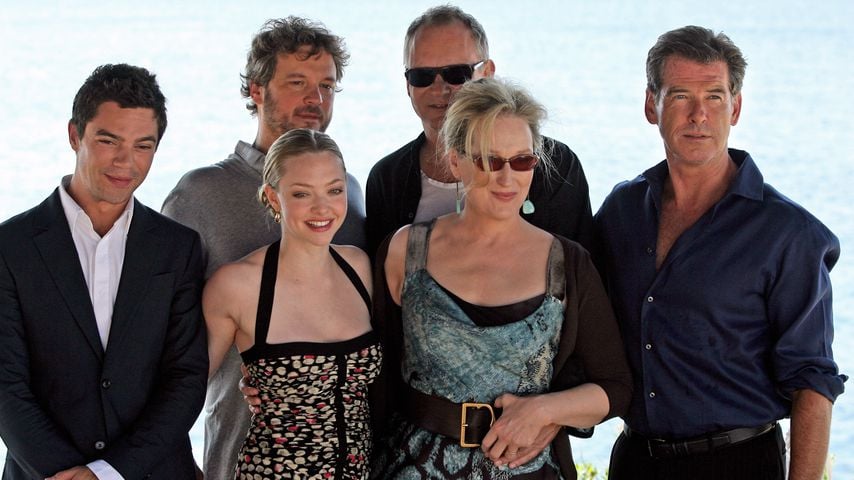 Der "Mamma Mia"-Cast im Jahr 2008
