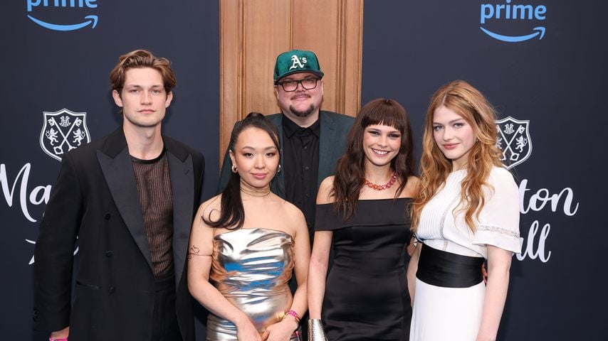 Der "Maxton Hall"-Cast bei der Premiere im Zoopalast in Berlin, April 2024