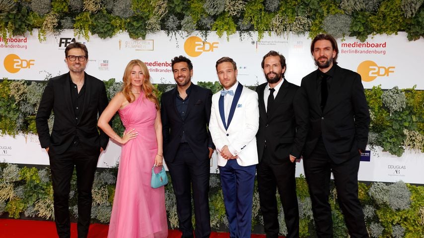 Der "Nightlife"-Cast beim Deutschen FIlmpreis 2021