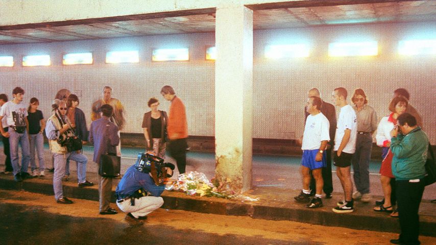 Der Ort von Prinzessin Dianas Unfall im August 1997