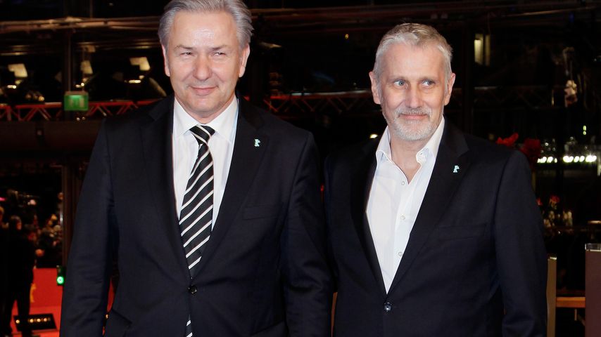 Der Politiker Klaus Wowereit und Jörn Kubicki in Berlin