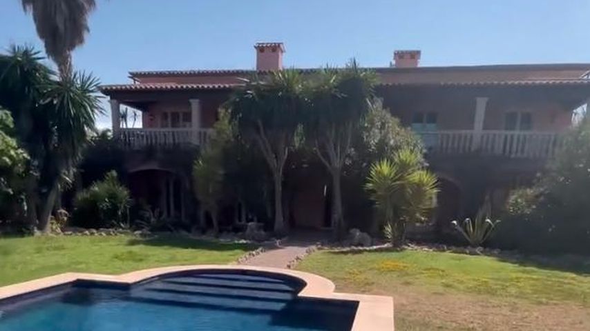 Der Pool der alten "Love Island"-Villa auf Mallorca