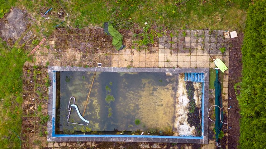 Der Pool von Katie Price
