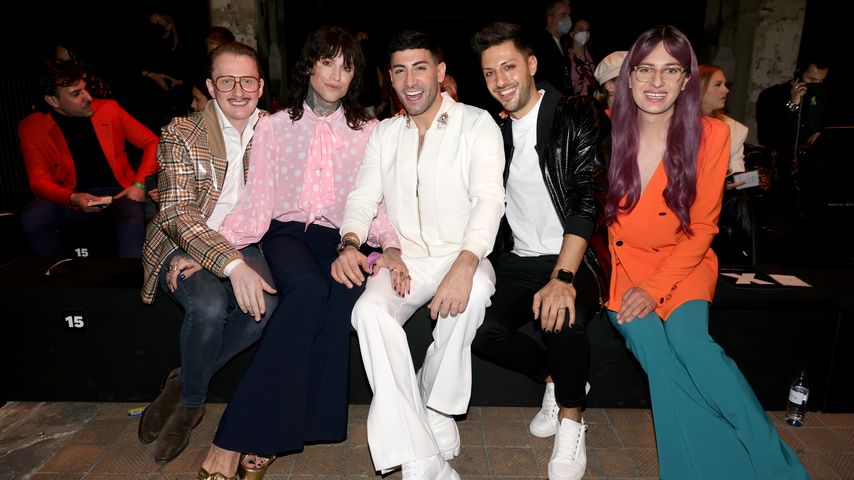 Die Fabs von "Queer Eye Germany" bei der Mercedes-Benz Fashion Week in Berlin