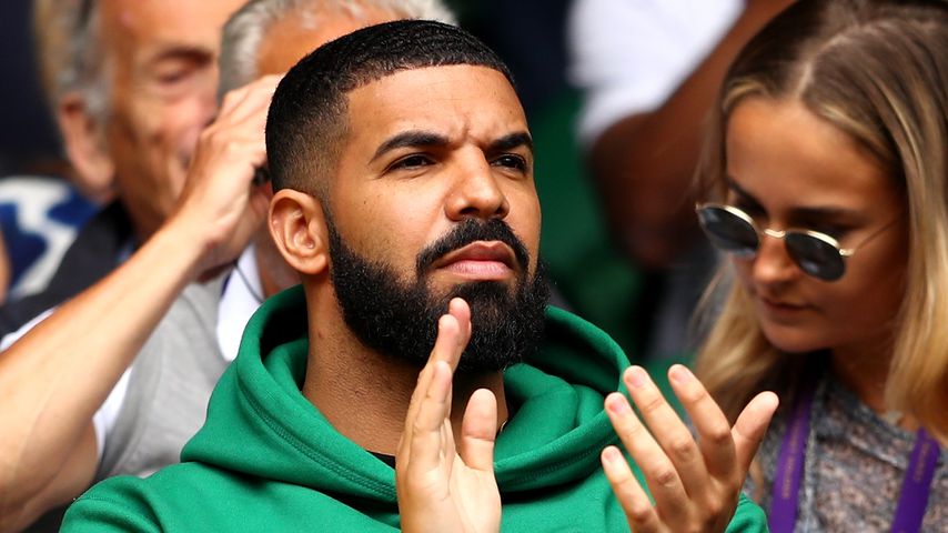Der Rapper Drake in London 2018