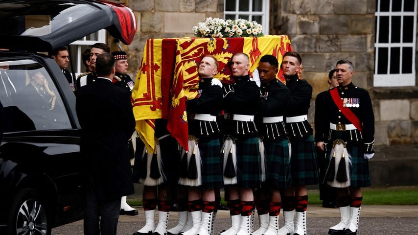 Sarg der Queen in Edinburgh: Fans können sich verabschieden