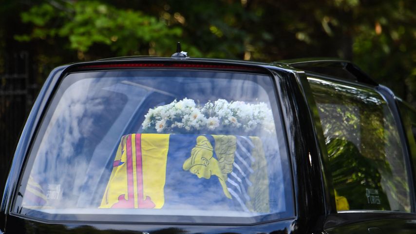 Der Sarg von Queen Elizabeth II.