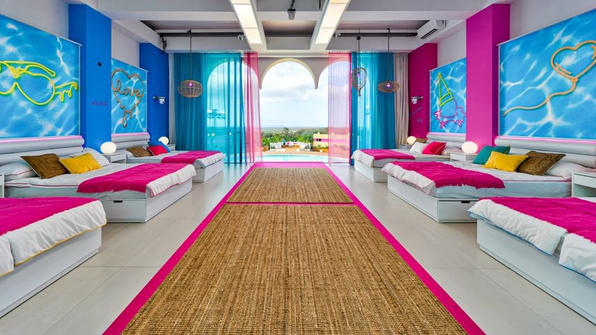 Der Schlafsaal in der neuen "Love Island"-Villa