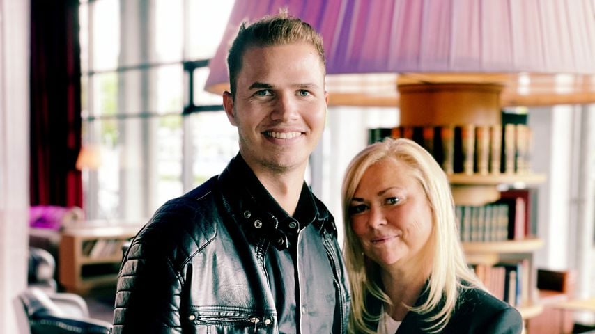 Der "Schwiegertochter gesucht"-Kandidat Nic mit seiner Mutter Jacqueline