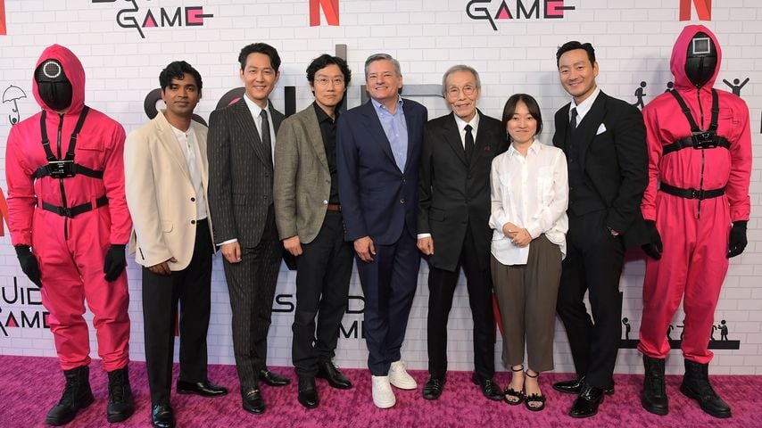 Der "Squid Game"-Cast im Juni 2022 in Los Angeles
