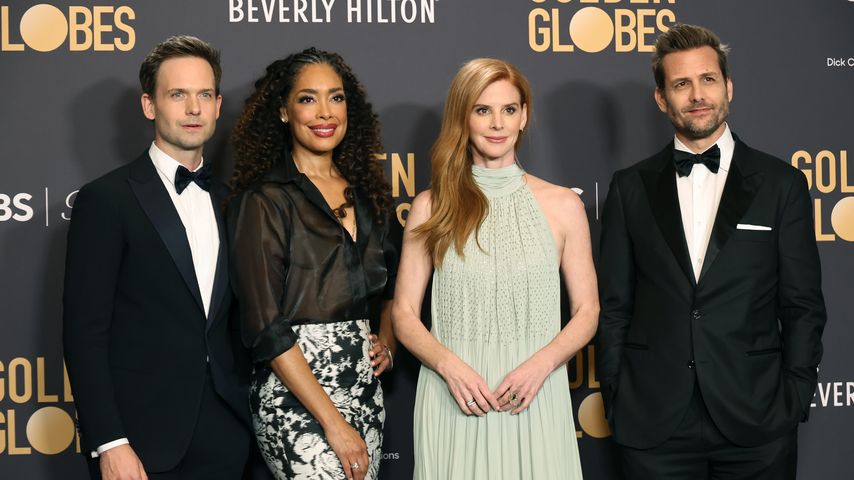 Der Suits-Cast bei den Golden Globes 2024.