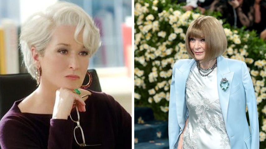 Meryl Streep begegnet "Miranda Priestly"-Inspo Anna Wintour