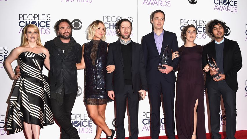 Der "The Big Bang Theory"-Cast bei den People's Choice Awards, 2016