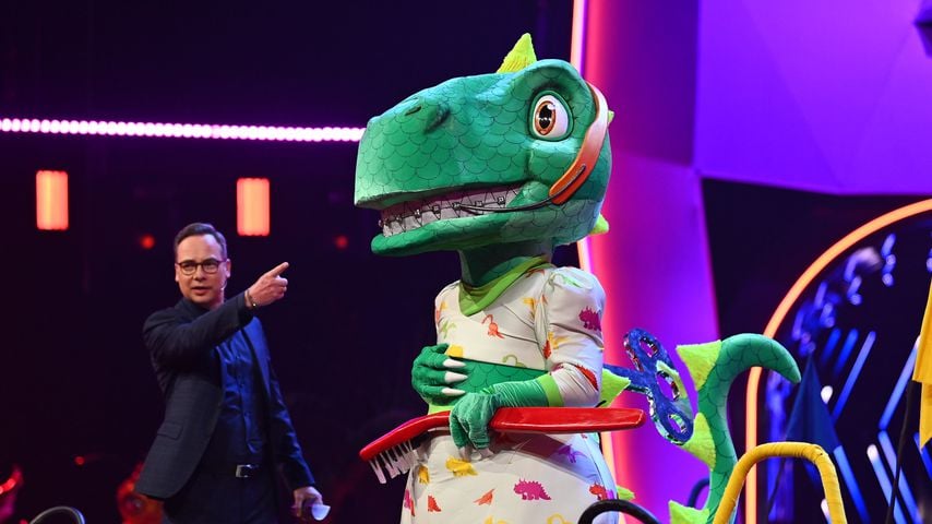 Der "The Masked Singer"-Dinosaurier