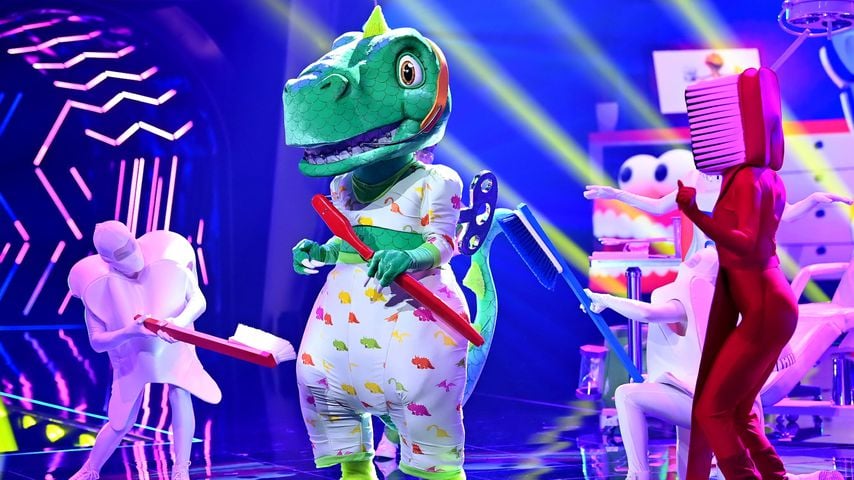 Der "The Masked Singer"-Dinosaurier
