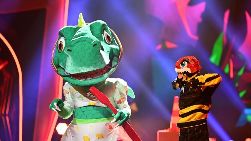 Der "The Masked Singer"-Dinosaurier
