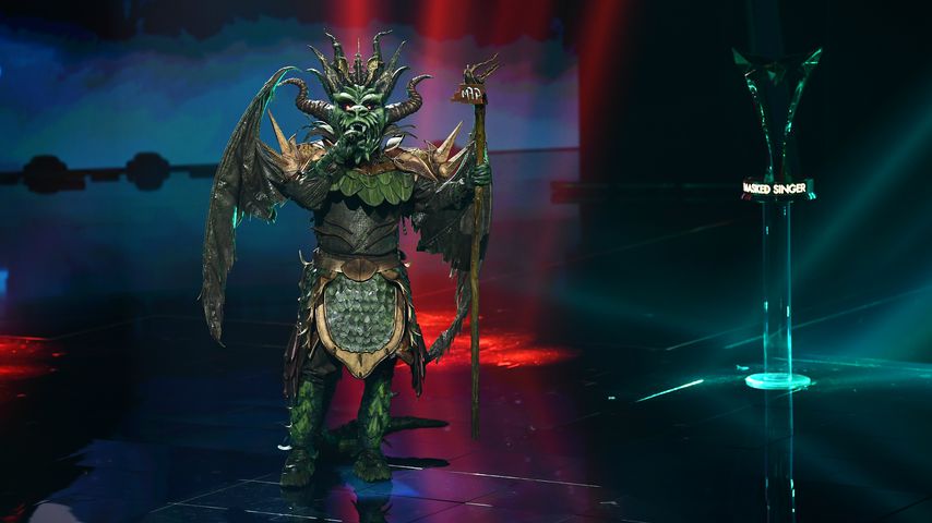 Gregor Meyle als der "The Masked Singer"-Drache
