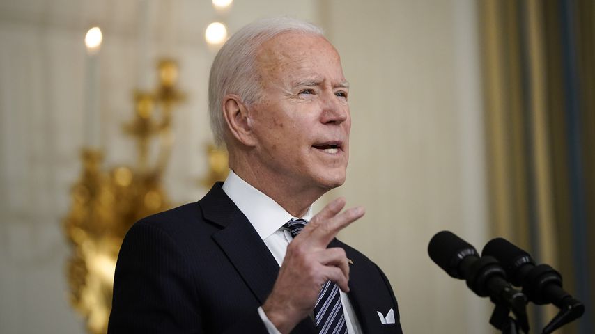 Der US-Präsident Joe Biden