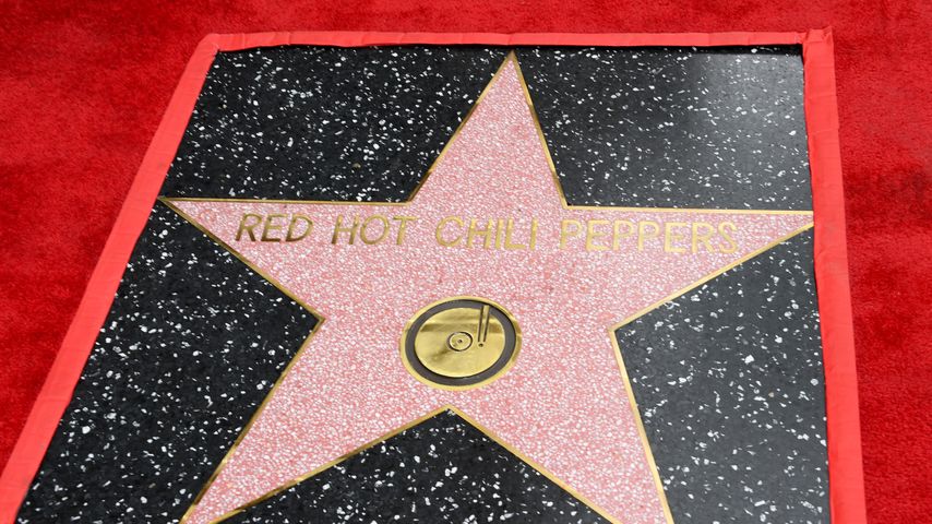 Der Walk-of-Fame-Stern der Red Hot Chili Peppers