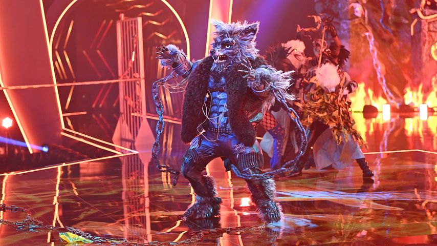 Der Werwolf bei seinem "The Masked Singer"-Auftritt, 2022