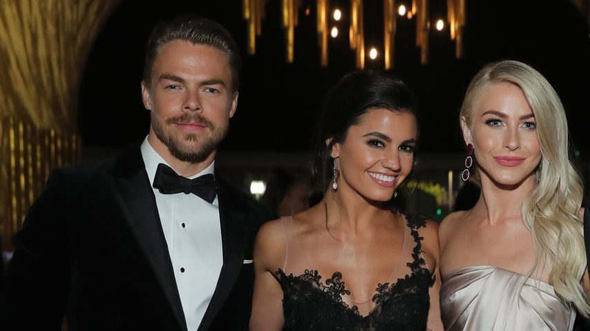 Julienne Hough war Unterstützung für Derek und Hayley Erbert