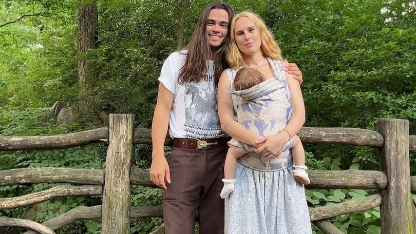 Derek Richard Thomas und Rumer Willis mit ihrer Tochter Louetta im Juni 2024