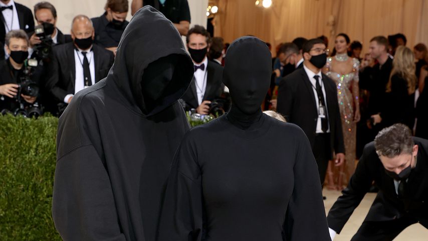 Designer Demna Gvasalia und Kim Kardashian bei der Met-Gala 2021