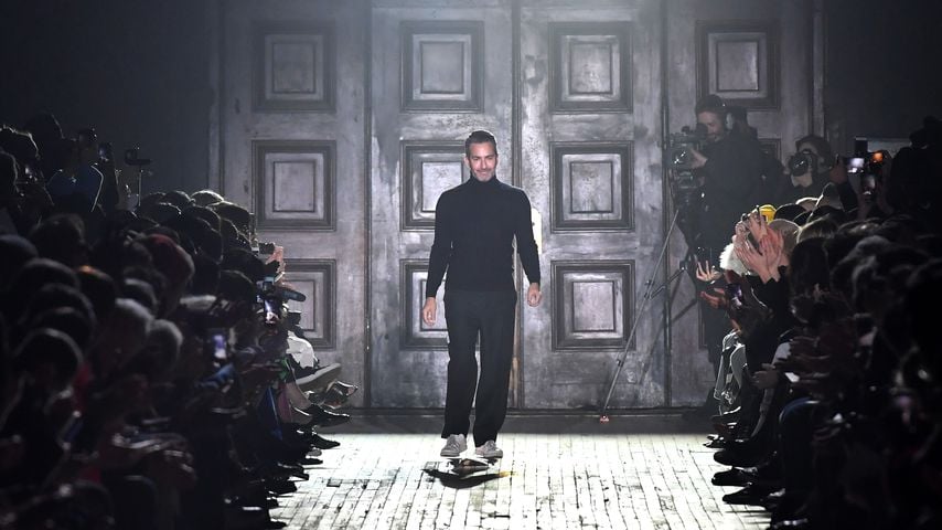Designer Marc Jacobs während einer seiner Fashion-Shows in New York City