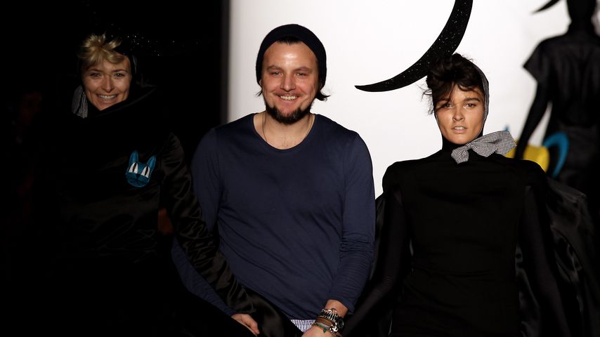 Designer Sascha Gaugel auf der Berlin Fashion Week im Januar 2010