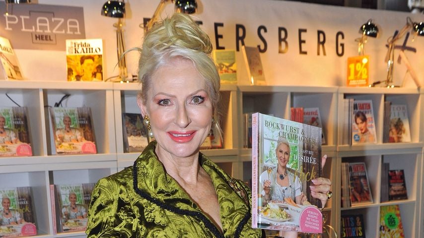 Désirée Nick präsentiert ihr Buch auf der Frankfurter Buchmesse 2024