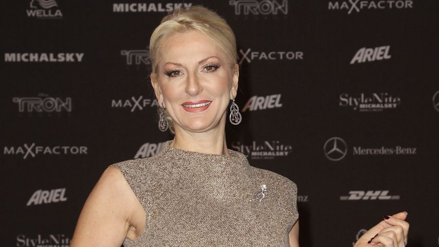 Désirée Nick bei der Berlin Fashion Week im Januar 2011
