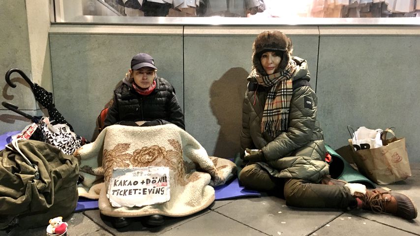 Désirée Nick bei "Prominent und obdachlos"