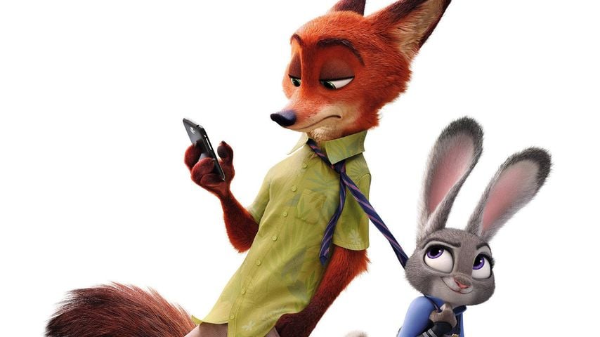 Nick Wilde und Judy Hopps auf dem deutschen Filmplakat zu "Zoomania" (Zootopia)